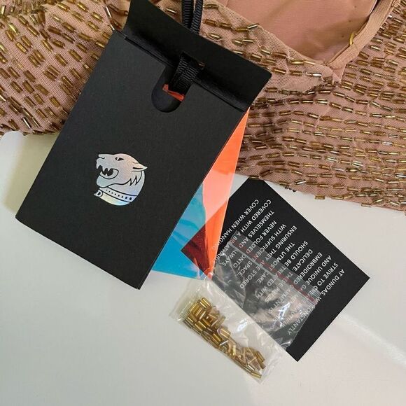 DUNDAS x REVOLVE Cher‎ Embellished Mini Dress in Gold - Picture 10 of 14